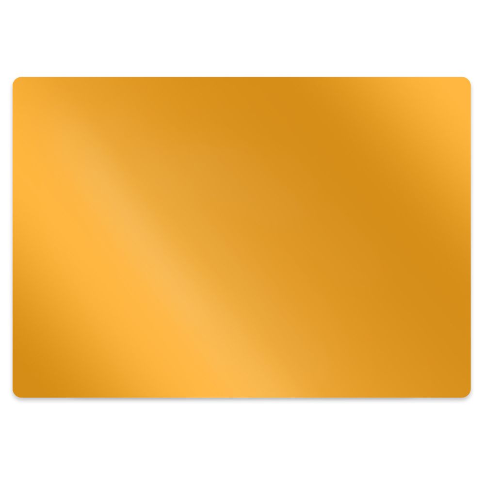kobercomat.sk Ochranná podložka pod stoličku Nepriame žltá farba 140x100 cm 